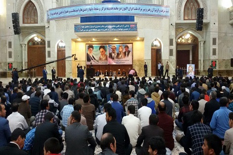 مراسم بزرگداشت شهید مزاری با حضور سفیر افغانستان در حرم مطهر امام راحل