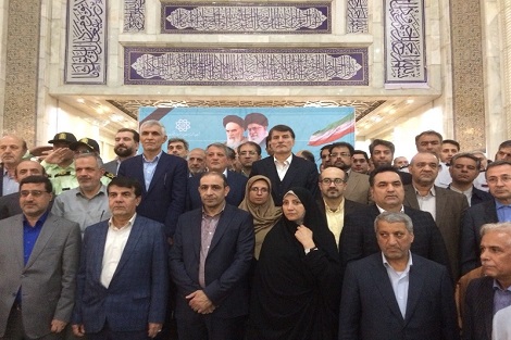 شهردار تهران و مدیران شهری با آرمان های امام راحل تجدید میثاق کردند