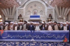 مراسم تجدید بیعت ائمه جمعه سراسر کشور با آرمان‌های امام خمینی(ره)