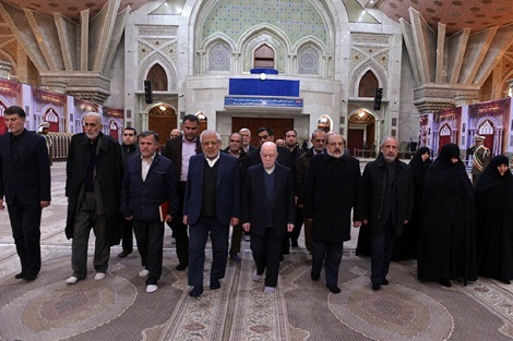 دبیرکل و اعضای حزب موتلفه اسلامی با آرمان های امام راحل تجدید میثاق کردند