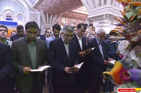 تجدید میثاق اعضای جهاد دانشگاهی با آرمان های امام خمینی (س)