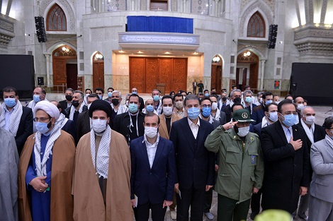 تجدید میثاق اعضای شورای شهر پردیس با آرمان های گرانقدر امام راحل