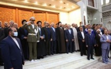 تجدید میثاق رئیس و نمایندگان مجلس با آرمان های حضرت امام خمینی (س)