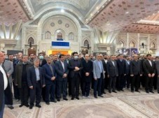 تجدید میثاق وزیر کار و نمایندگان جامعه کارگری با آرمان های حضرت امام(س)