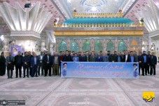 تجدید میثاق اعضای دفتر مرکزی حراست استانداری تهران با آرمان های امام خمینی (س)
