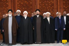 تجدید میثاق رئیس قوه قضائیه و مسئولان عالی قضایی با آرمان‌های حضرت امام خمینی (س)
