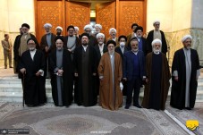 تجدید میثاق اعضای مجمع روحانیون مبارز با آرمان های حضرت امام خمینی (س)