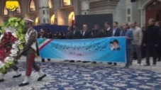تجدید میثاق فرهنگیان شهرستان ری با آرمان های بنیانگذار جمهوری اسلامی ایران