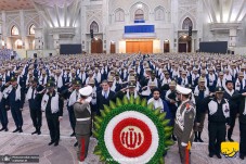 تجدید میثاق دانشجویان و فرماندهان دانشگاه افسری و تربیت پلیس امام حسن مجتبی (ع) با آرمان های امام خمینی (س)