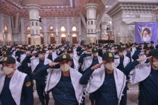 تجدید میثاق مدیران و کارکنان دانشگاه نیروی انتظامی امین با آرمان های امام راحل