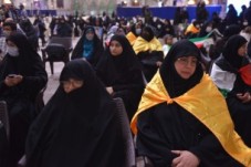 مراسم جمعی از فعالان و سازمان‌های مردم نهاد مدافع فلسطین با حضور یادگار امام