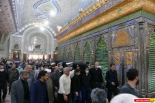 مراسم تدفین حجت الاسلام و المسلمین سید محمود دعایی درحرم مطهر حضرت امام خمینی(ره)