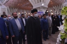 تجدید میثاق کارکنان سازمان محیط زیست در حضور آیت الله سید حسن خمینی
