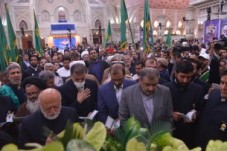 تجدید میثاق خادمیاران و یاوران رضوی استان تهران با آرمان های امام راحل