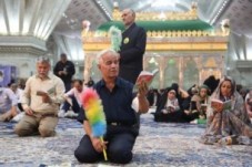 مراسم دعای پرفیض عرفه در حرم مطهر حضرت امام خمینی