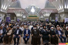 مراسم چهلمین روز درگذشت حجت الاسلام و المسلیم دعایی در حرم مطهر امام راحل