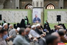 مراسم چهلم درگذشت حجت الاسلام و المسلمین دعایی در حرم مطهر امام راحل