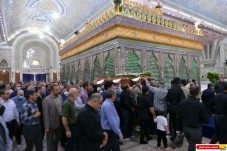 مراسم تشییع و خاکسپاری مسئول انتظامات حرم امام خمینی (س)