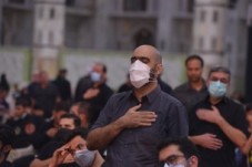 مراسم شب عاشورای حسینی در حرم مطهر امام خمینی (س)