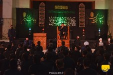 مراسم عزاداری شام غریبان حسینی (ع) در حرم امام خمینی