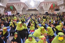 مراسم سه سالگان حسینی در حرم مطهر حضرت امام خمینی(س)