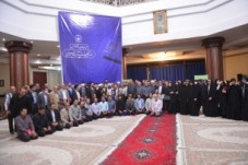 دیدار مدیران و کارکنان موسسه تنظیم و نشر آثار حضرت امام خمینی(س) با یادگار امام