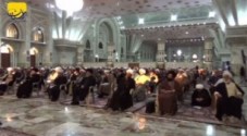مراسم عزاداری ایام فاطمیه با حضور یادگار امام