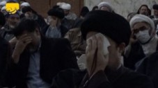 مراسم عزاداری ایام فاطمیه با حضور یادگار امام