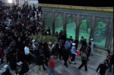 تشییع پیکر شهید گمنام در هشتمین همایش ملی هیات های فعال در عرصه اربعین