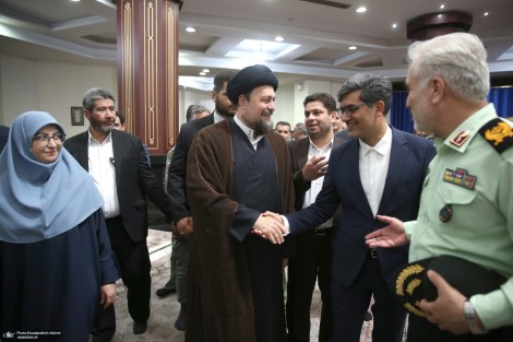 دیدار رئیس و مدیران سازمان حفاظت محیط زیست با آیت الله سید حسن خمینی