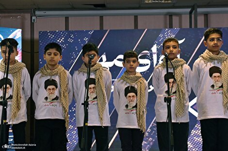 سومین جشنواره سرود فجر بسیج استان تهران در حرم مطهر امام خمینی (س)